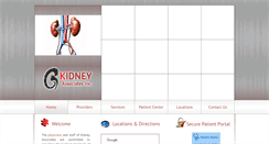 Desktop Screenshot of mansfieldkidney.com