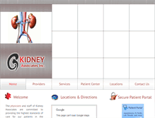 Tablet Screenshot of mansfieldkidney.com